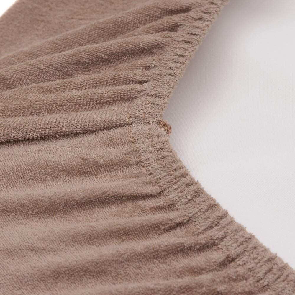 Aankleedkussenhoes Badstof 50x70cm- 2 Stuks Milky Coffee Aankleedkussenhoes Badstof 50x70cm- 2 Stuks Milky Coffee