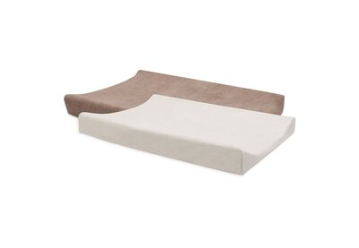 Aankleedkussenhoes Badstof 50x70cm - 2 Stuks Milky Coffee Ivory Aankleedkussenhoes Badstof 50x70cm - 2 Stuks Milky Coffee Ivory