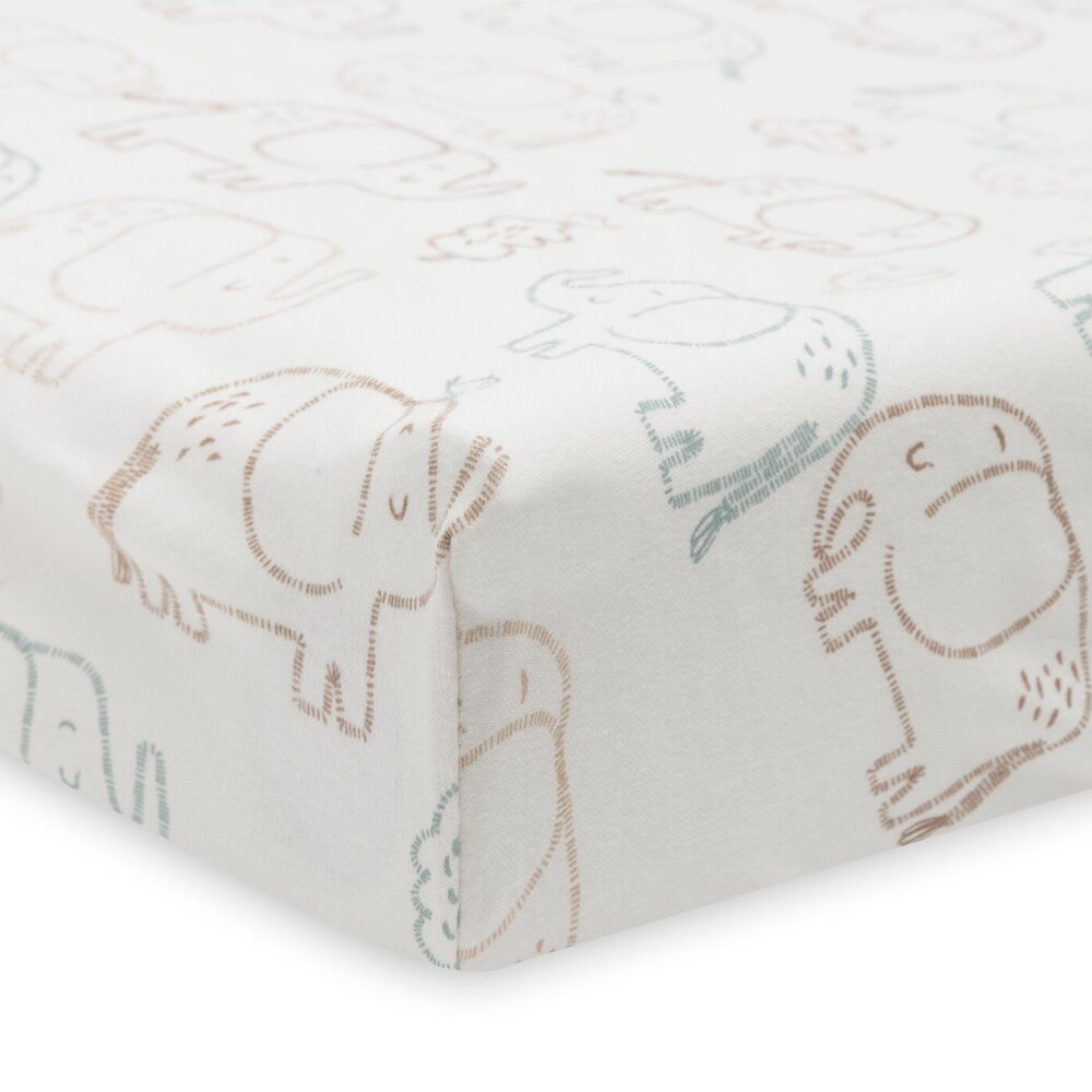 Aankleedkussenhoes Jersey 50x70cm Elephant tales Aankleedkussenhoes Jersey 50x70cm Elephant tales