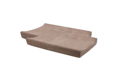 Aankleedkussenhoes Badstof 50x70cm- 2 Stuks Milky Coffee Aankleedkussenhoes Badstof 50x70cm- 2 Stuks Milky Coffee
