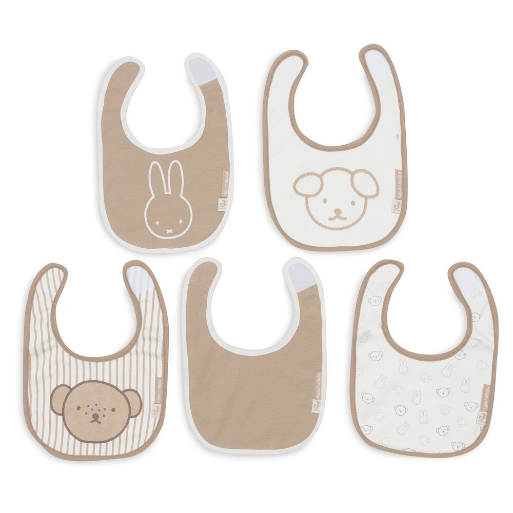 Slab Jersey Waterproof - Miffy Heads - 5 Stuks