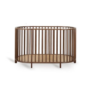 Lune - Wieg/Bed - 70x90/70x130cm Walnut