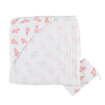 Mix&Match Rose Clair Set De Bain - Moussline Bio roze