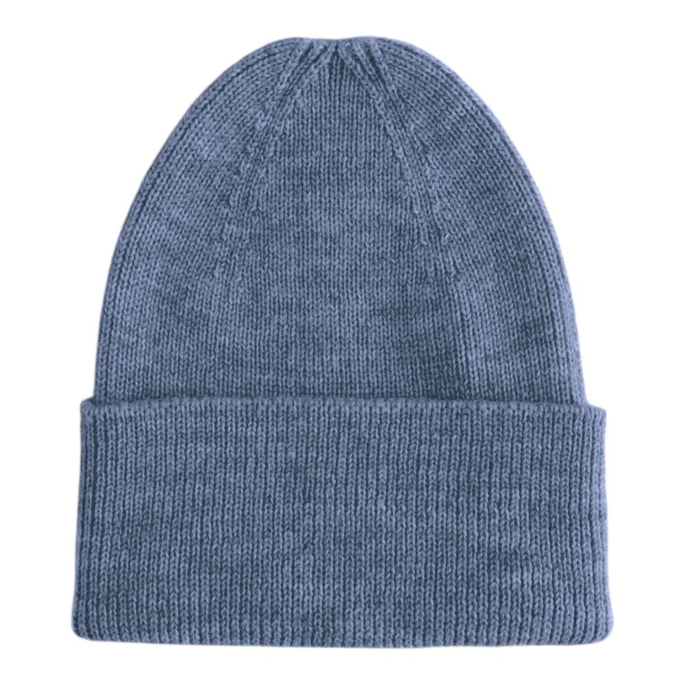 Beanie Fonzie newborn denim