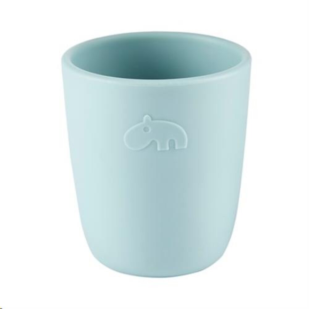 Silicone mini mug, Blue blauw
