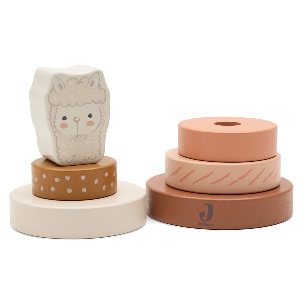 Houten Tuimelstapelaar Alpaca Paco