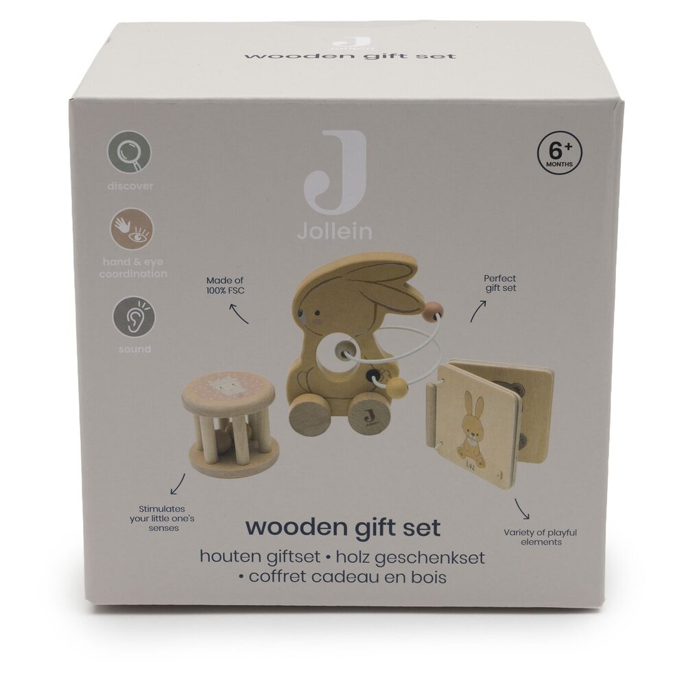 Houten Giftset Bunny Luz
