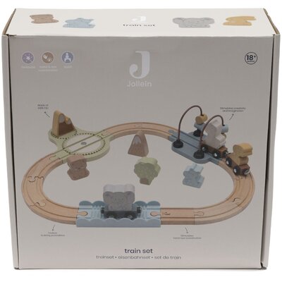 Houten Treinset Jollies Houten Treinset Jollies