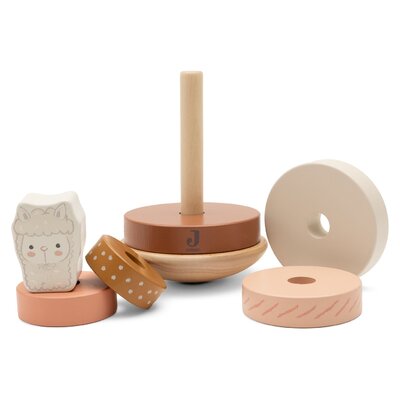 Houten Tuimelstapelaar Alpaca Paco