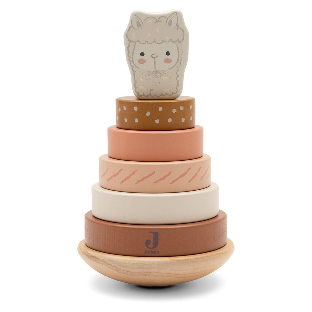 Houten Tuimelstapelaar Alpaca Paco