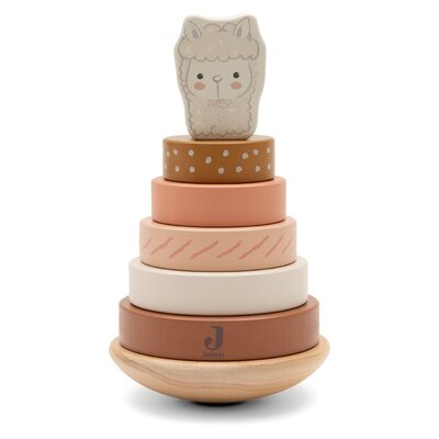 Houten Tuimelstapelaar Alpaca Paco