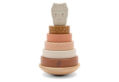 Houten Tuimelstapelaar Alpaca Paco