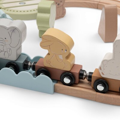 Houten Treinset Jollies Houten Treinset Jollies