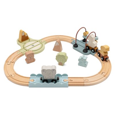 Houten Treinset Jollies Houten Treinset Jollies