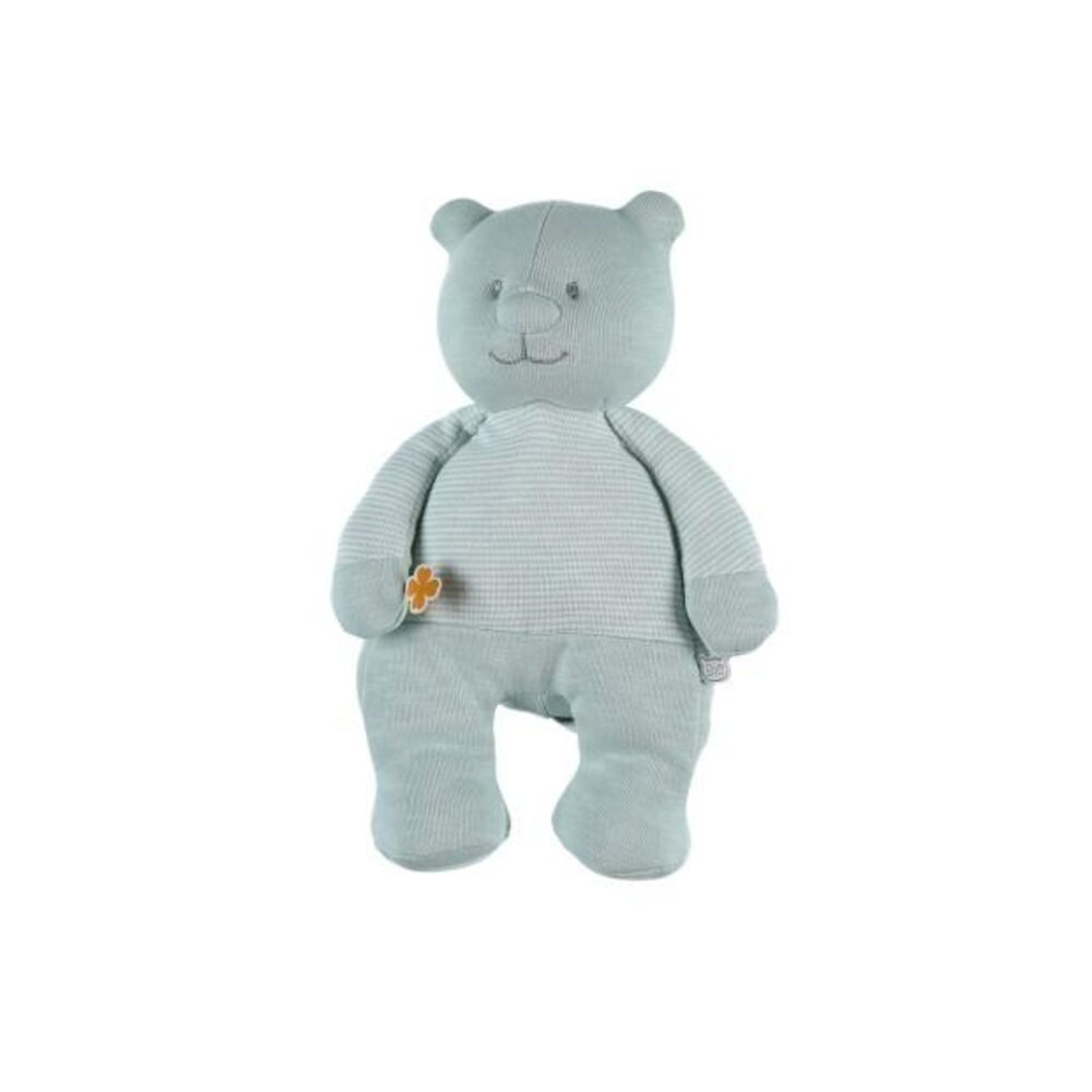 Paco, Nouky & Lola - nouky mint peluche small 25cm coton bio munt groen