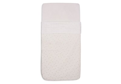 Laken Wieg 75x100cm Slub Ivory Laken Wieg 75x100cm Slub Ivory