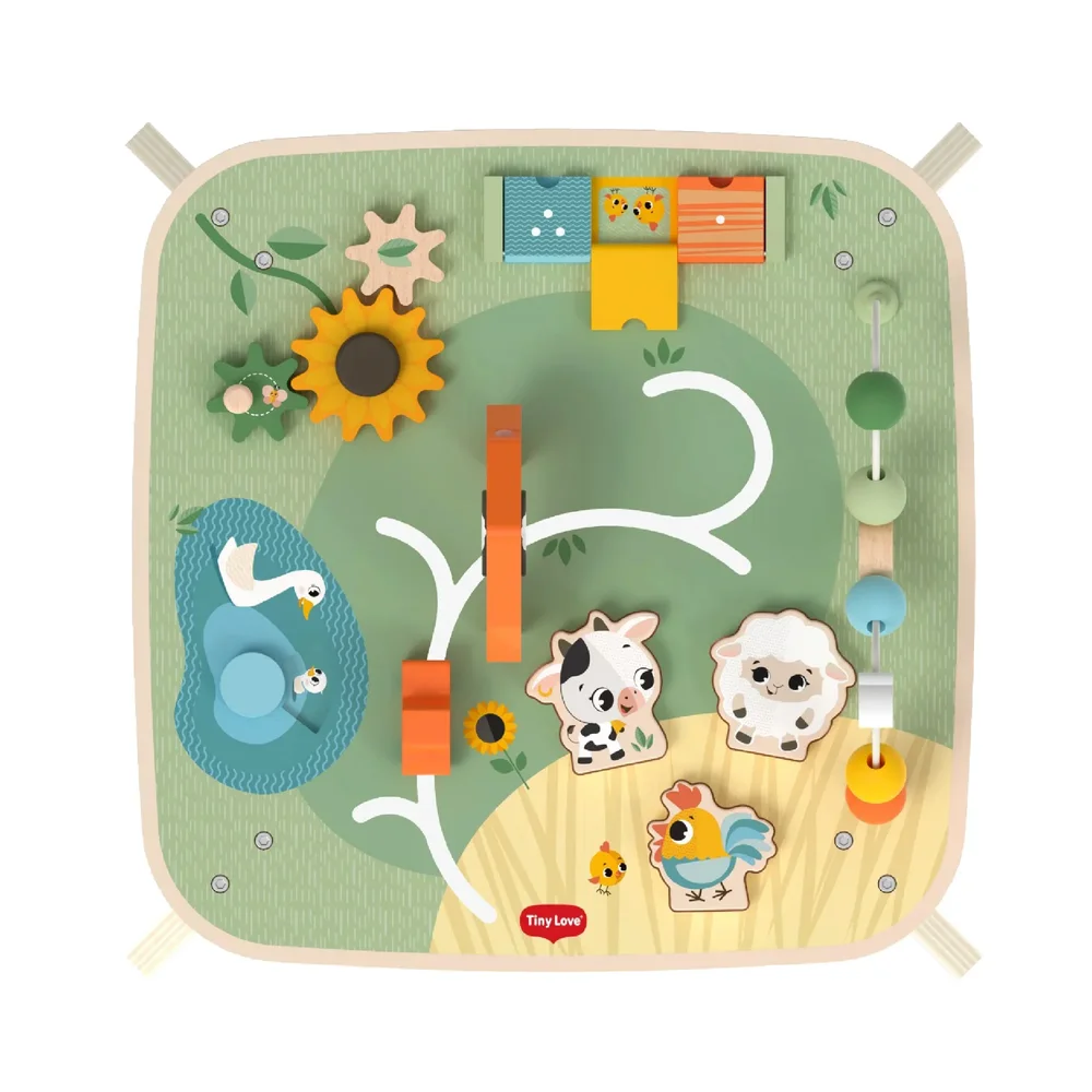 Houten activiteitentafel Farmers funday Houten activiteitentafel Farmers funday