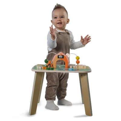 Houten activiteitentafel Farmers funday Houten activiteitentafel Farmers funday