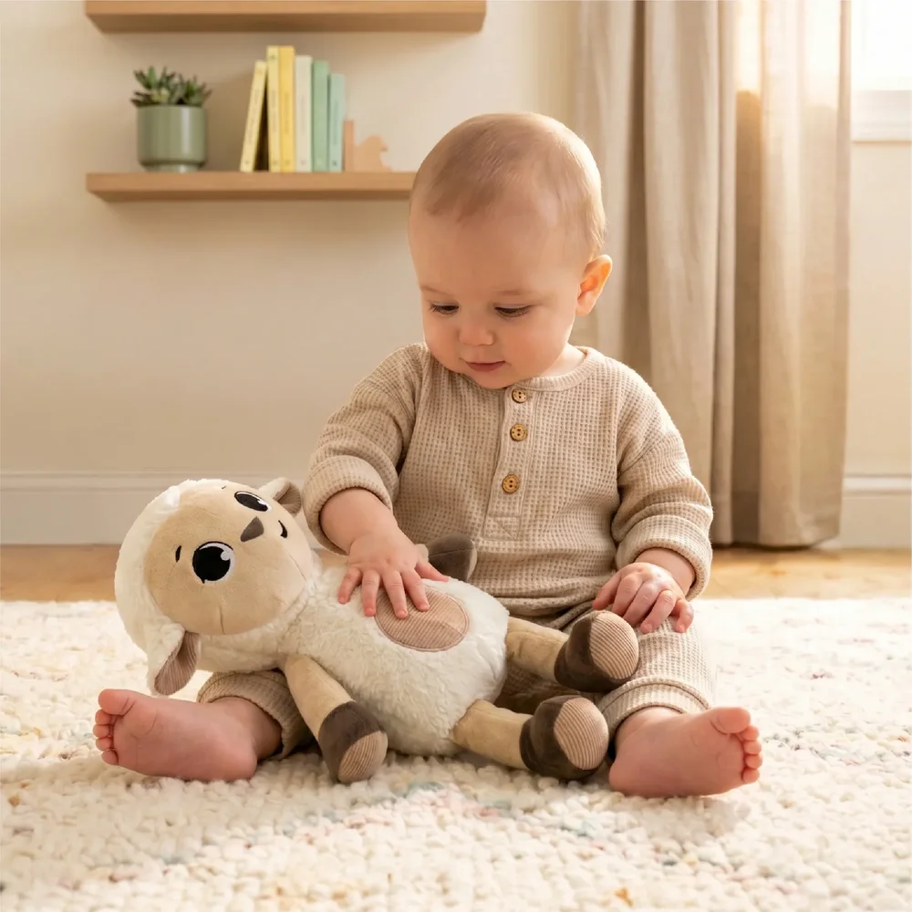 Snuggly buddy sheep Farmers funday