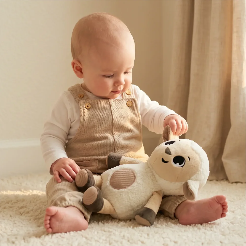 Snuggly buddy sheep Farmers funday