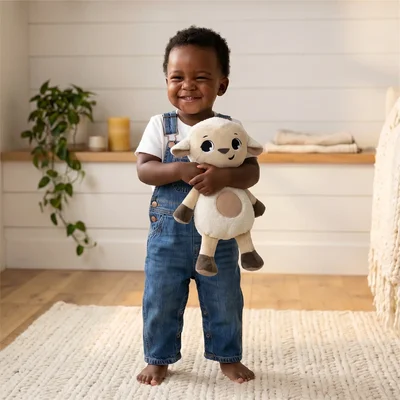 Snuggly buddy sheep Farmers funday