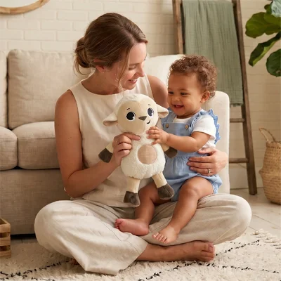 Snuggly buddy sheep Farmers funday