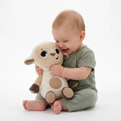 Snuggly buddy sheep Farmers funday