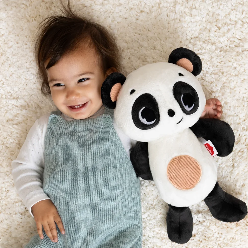 Snuggly buddy panda Black & white decor