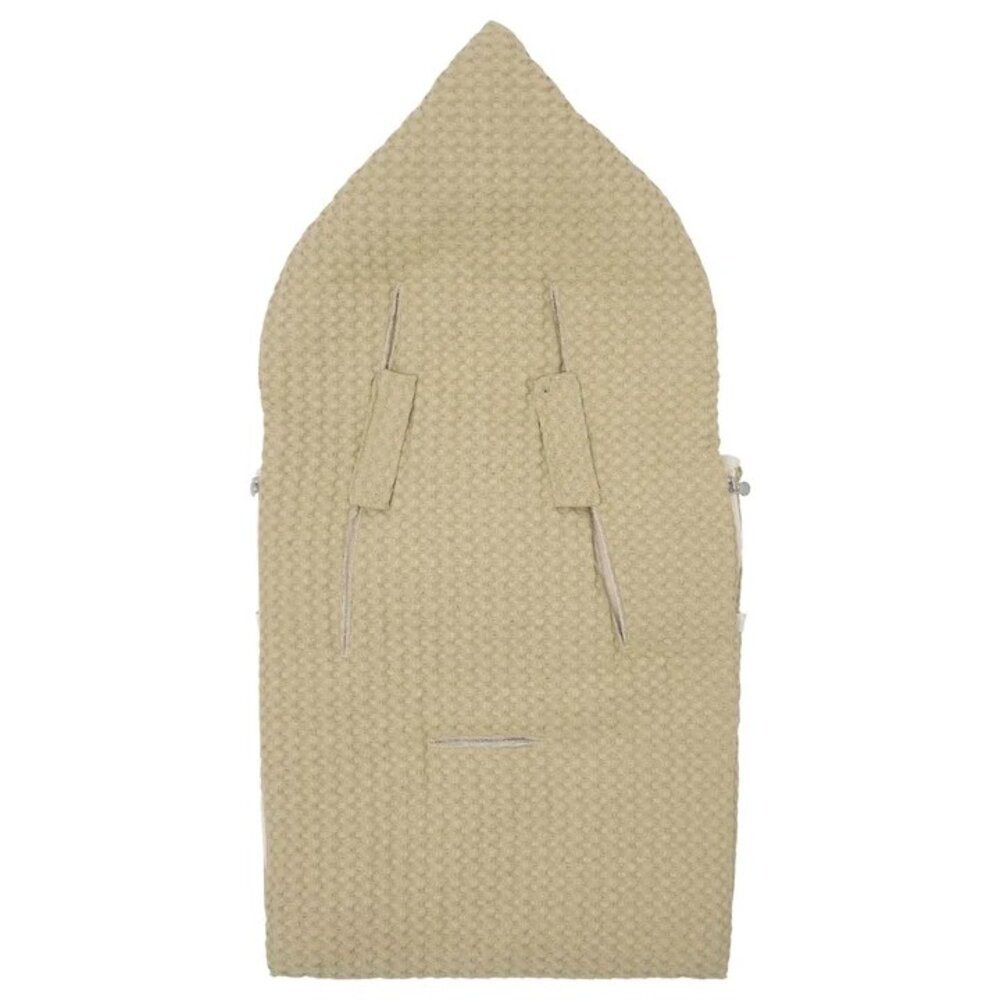 Voetenzak 0+ 3/5 punts wafel/teddy Oslo Olive Voetenzak 0+ 3/5 punts wafel/teddy Oslo Olive