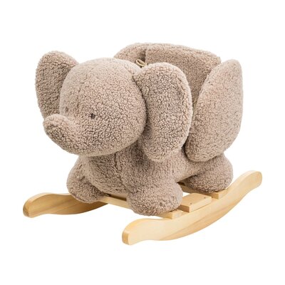 Schommelpaard Teddy olifant Taupe Schommelpaard Teddy olifant Taupe