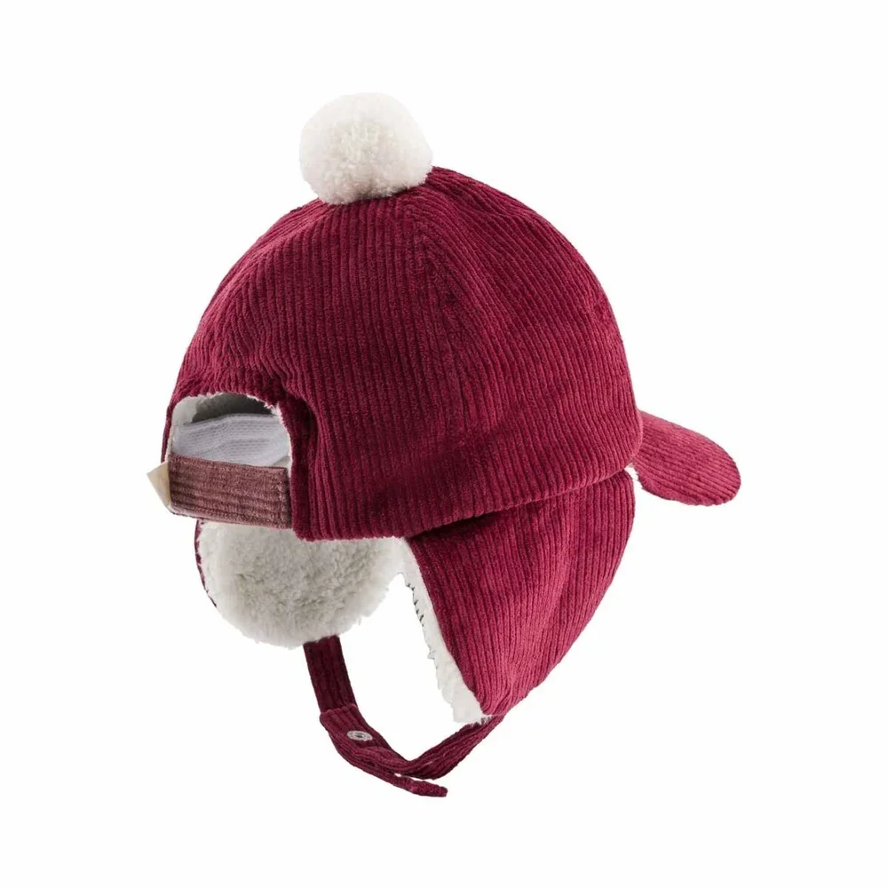Chapka pompom - Amour Fou Burgundy Chapka pompom - Amour Fou Burgundy