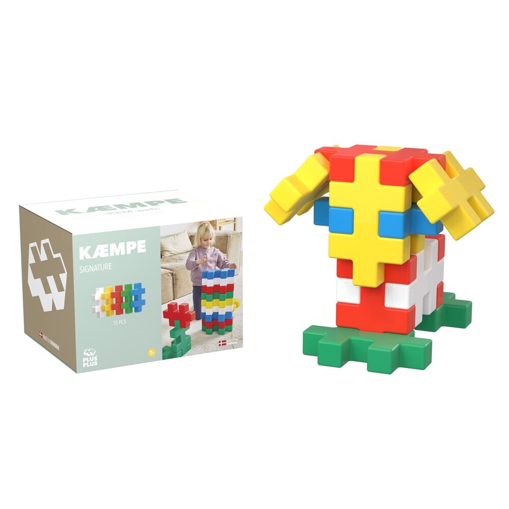 Plus-Plus XXL Kaempe 15 pcs set Plus-Plus XXL Kaempe 15 pcs set