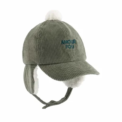 Chapka pompom - Amour Fou Green Chapka pompom - Amour Fou Green