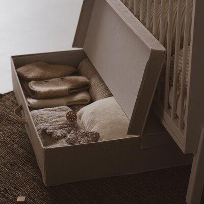 Opberg lade: 85 x 70 x 17h cm Beige Opberg lade: 85 x 70 x 17h cm Beige