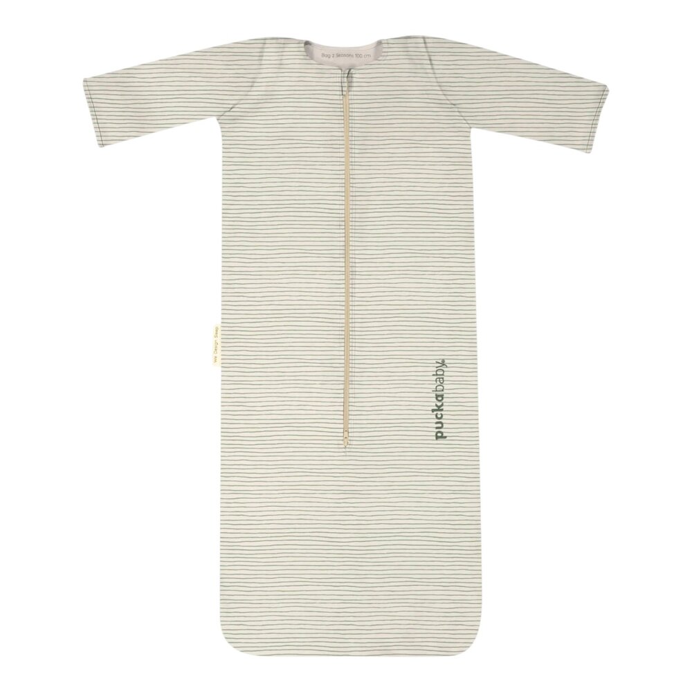The Bag 2 Seasons - 6 M/2.5 Y - 100 CM Green Stripes The Bag 2 Seasons - 6 M/2.5 Y - 100 CM Green Stripes