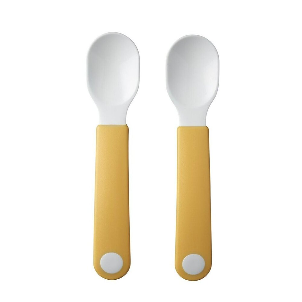 Set oefenlepel mio 2 stuks geel