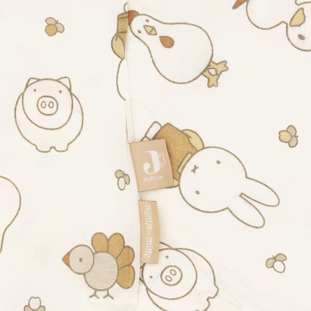 Dekbedovertrek met sloop 100x140cm Miffy Family Dekbedovertrek met sloop 100x140cm Miffy Family