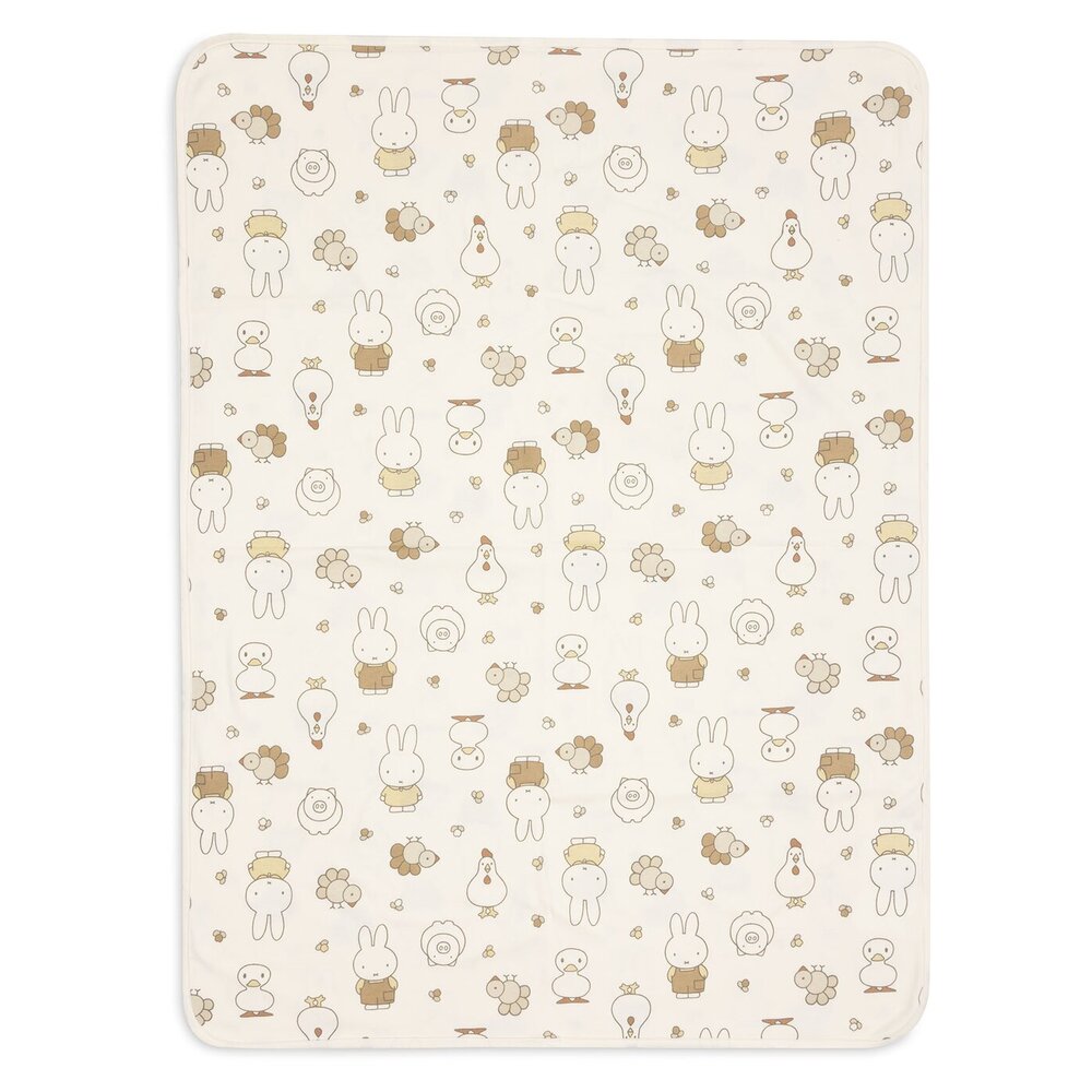 Deken Wieg Jersey 75x100cm Miffy Family Farm Deken Wieg Jersey 75x100cm Miffy Family Farm