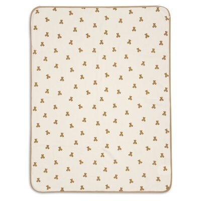 Deken Wieg 75x100cm Little Waffle - Mini Teddy Bea
