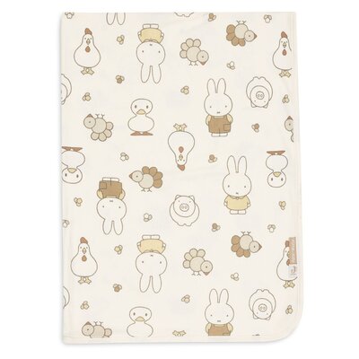 Deken Wieg Jersey 75x100cm Miffy Family Farm Deken Wieg Jersey 75x100cm Miffy Family Farm