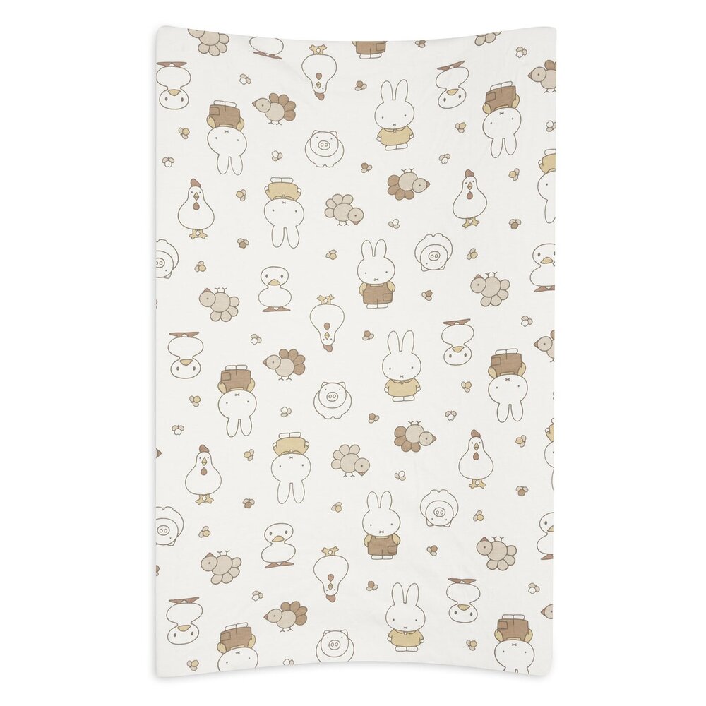 Aankleedkussenhoes Jersey 50x70cm Miffy Family Farm Aankleedkussenhoes Jersey 50x70cm Miffy Family Farm