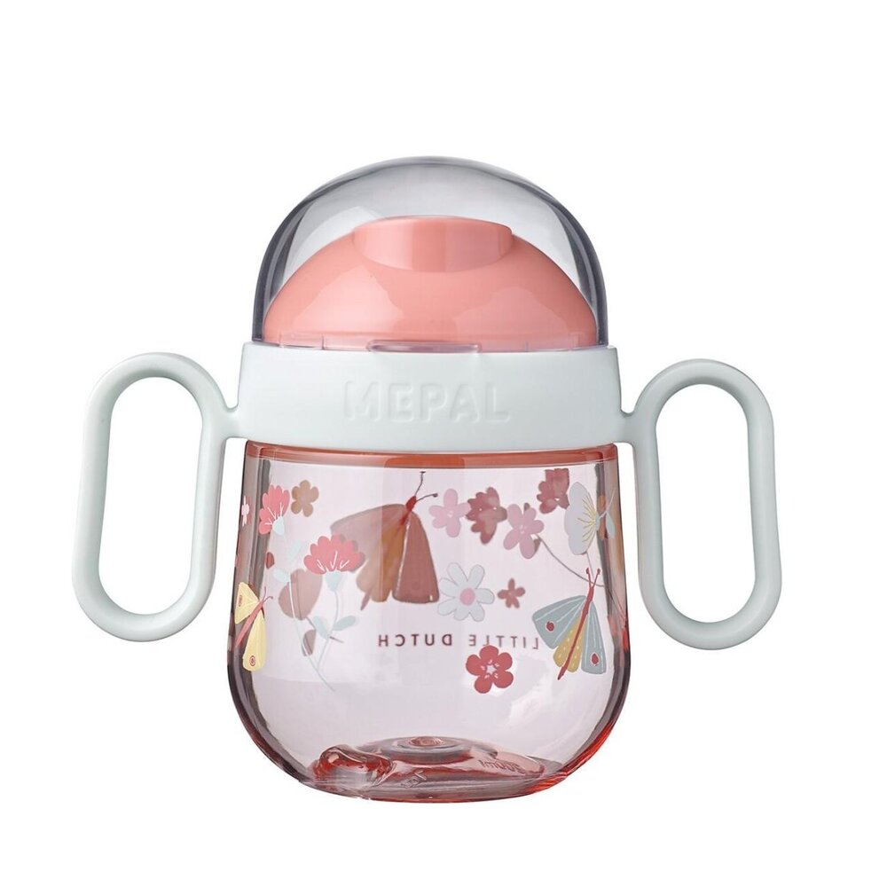 Antilekbeker mio 200 ml flowers & butterflies