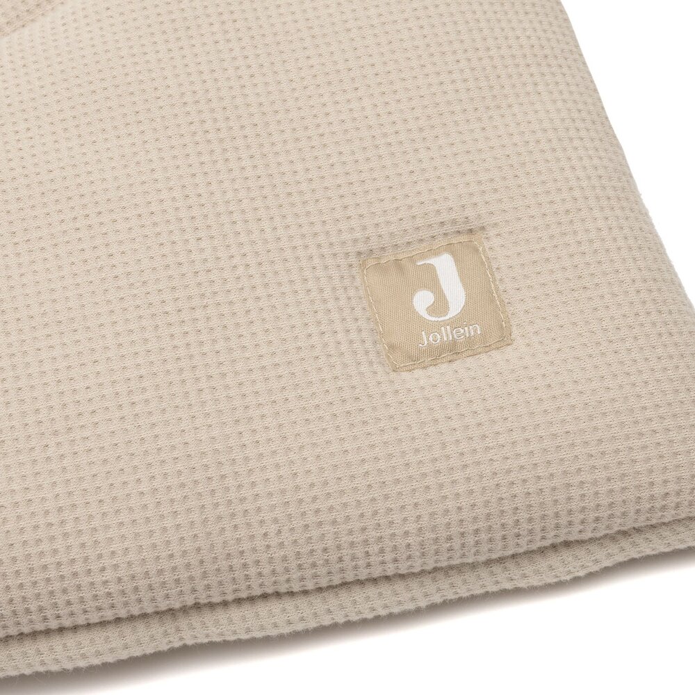 Boxkleed 75x95cm Little Waffle Warm Sand/Sand