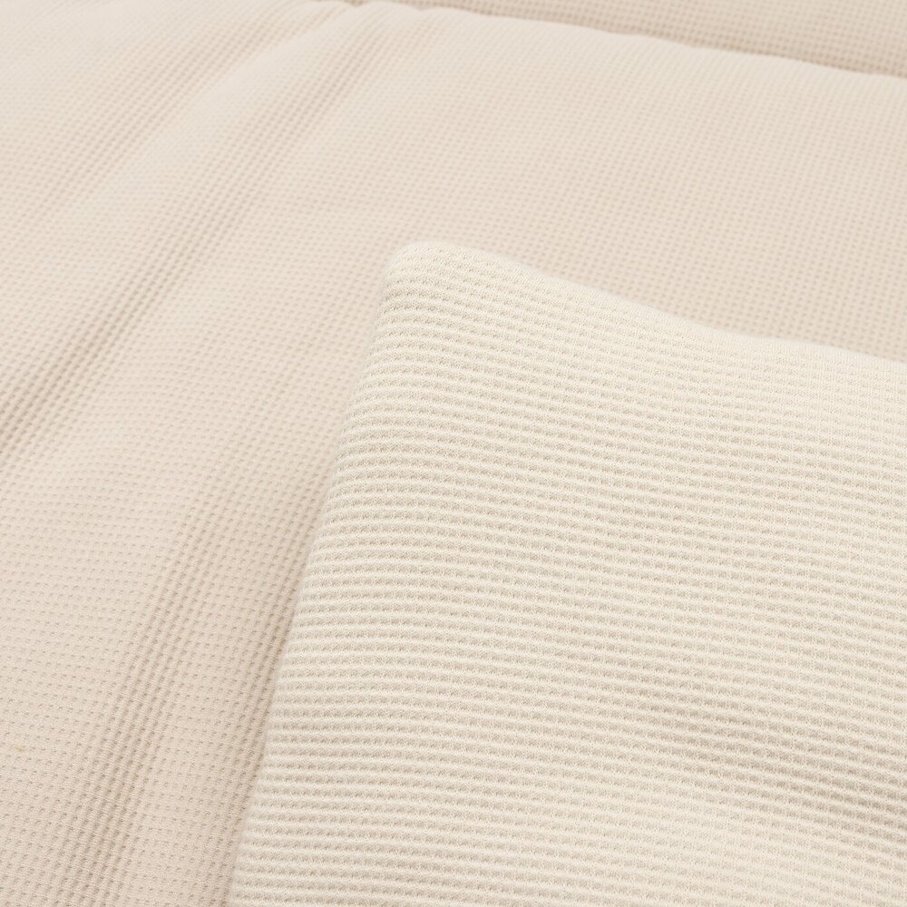 Boxkleed 75x95cm Little Waffle Warm Sand/Sand