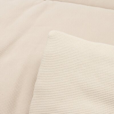 Boxkleed 75x95cm Little Waffle Warm Sand/Sand