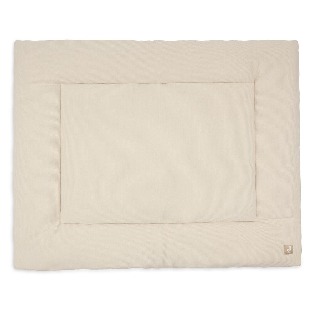 Boxkleed 75x95cm Little Waffle Warm Sand/Sand
