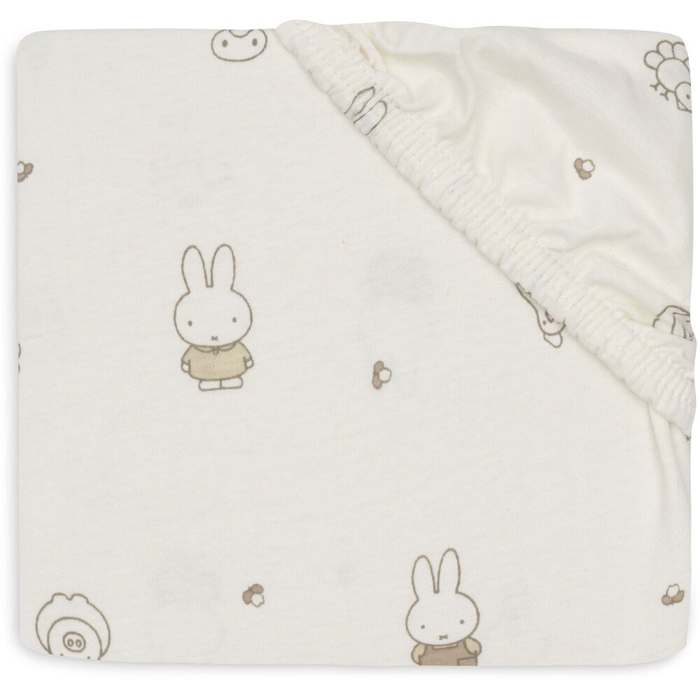 Hoeslaken Jersey 70/75x140/150cm Miffy Family Farm