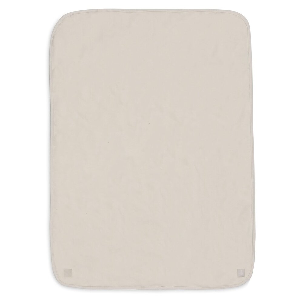 Deken Wieg 75x100cm Reversible Basic Sherpa/Jersey Oatmeal Deken Wieg 75x100cm Reversible Basic Sherpa/Jersey Oatmeal