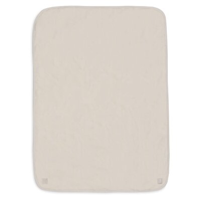 Deken Wieg 75x100cm Reversible Basic Sherpa/Jersey Oatmeal Deken Wieg 75x100cm Reversible Basic Sherpa/Jersey Oatmeal