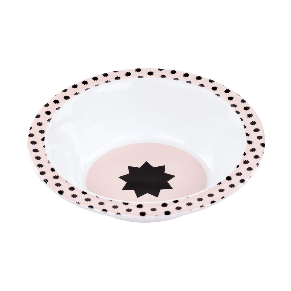 Bowl Melamine/Silicone Little Chums Mouse roze